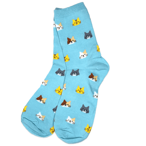 Blue Cat Socks